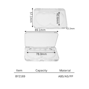 Plastic eyeshadow case BY2169