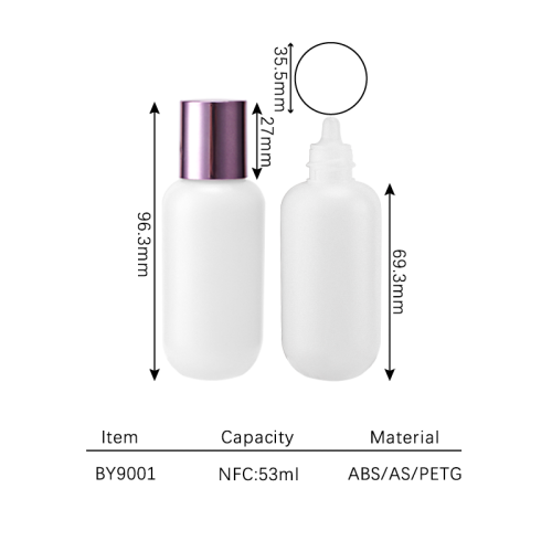 Plastic bottle 53ml BY9001