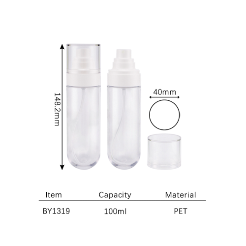 Plastic bottle 100ml BY1319-100ml