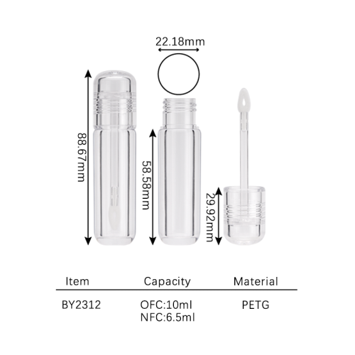 lip gloss 6.5ml BY2312