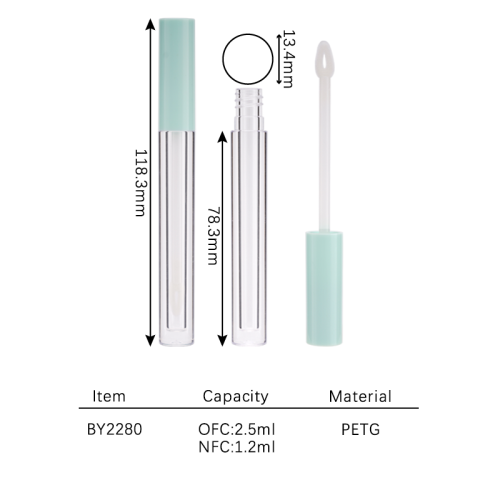 lip gloss 1.2ml BY2280